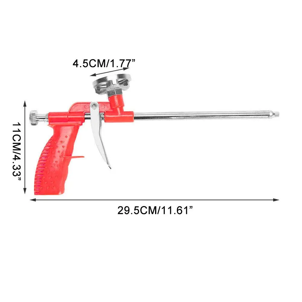 Foam Expanding Spray Gun Metal Foaming Gun Polyurethane Foam Sealant Specia Manual Tool For House Renovation