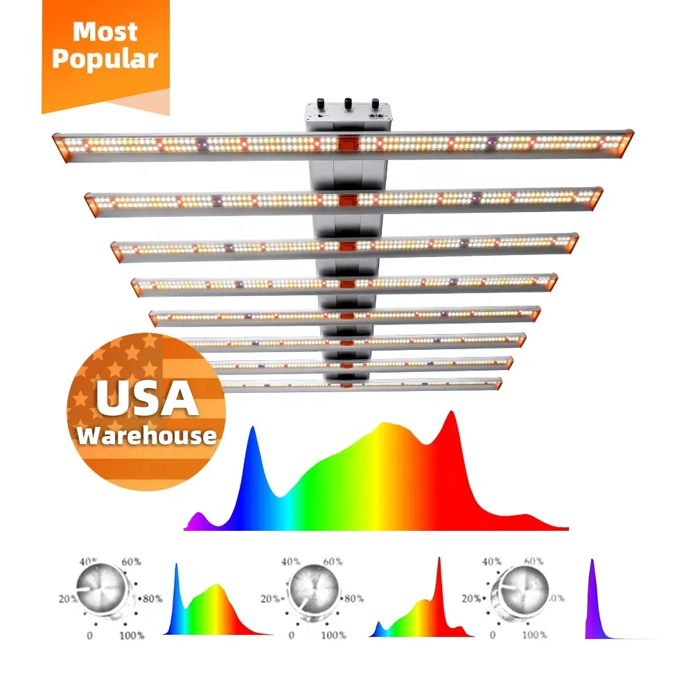 

Hot Sale 3000K 5000K White Diode 660Nm Red Variable Programable Full Spectrum Lm301 New VS3 Detachable Led Grow Light