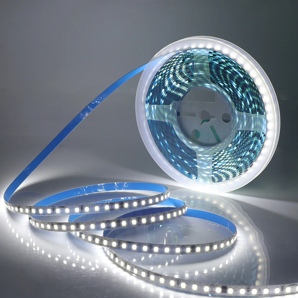 RAZEND 5m 10m 20m 50m LED-Streifen Licht wasserdicht ip44 220v 230v smd 120led flexible LED-Band Band Lampe 9 Farben Wohnkultur 5