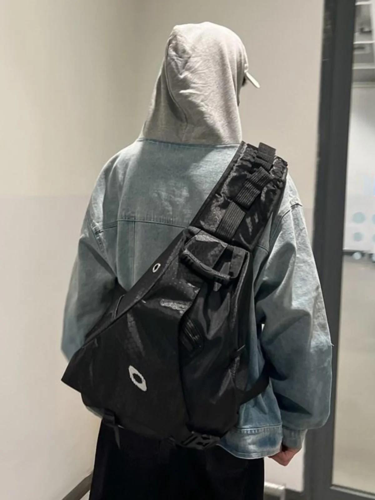 Nova Bolsa Transversal de Cico 2025 de ande Capacidade e Leve, Bolsa de Ombro Único para Cnhada, Impermeável, Bolsa ...