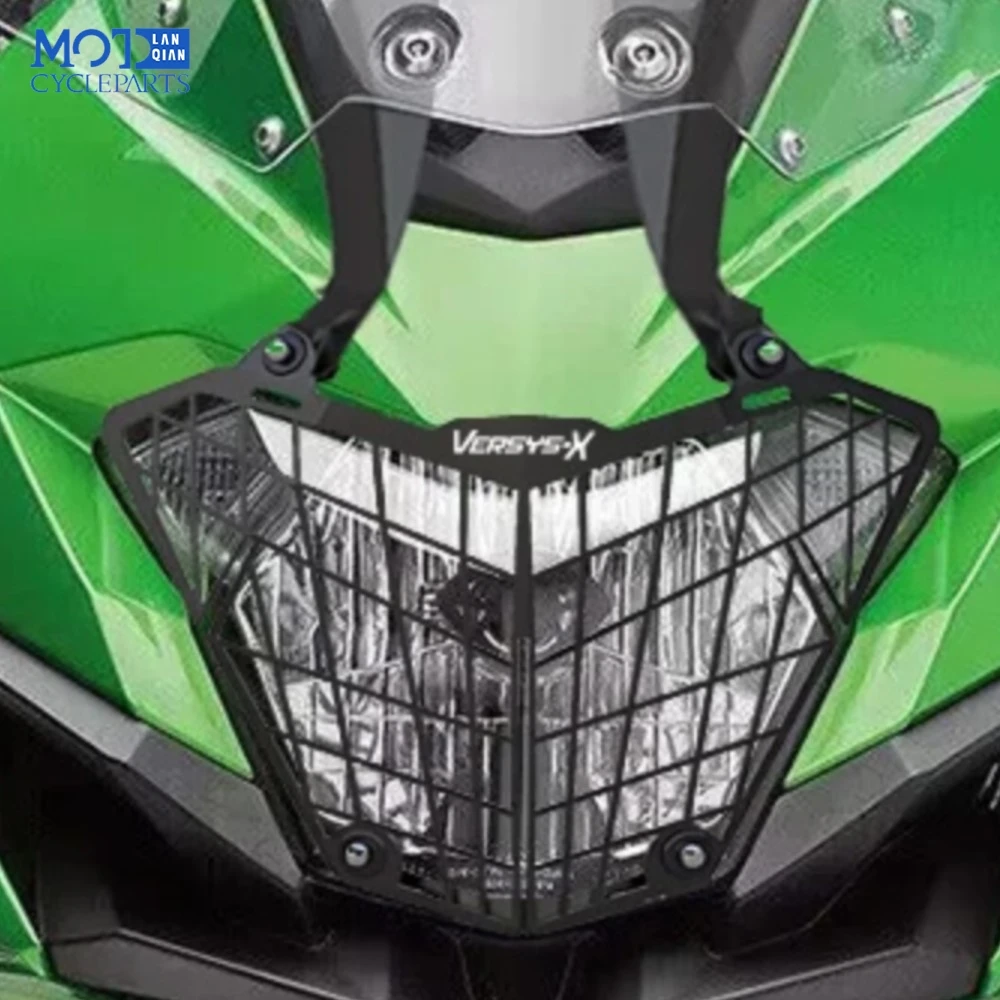 

2023 For Kawasaki Versys X300 X250 VERSYS300 VERSYS250 VERSYS 300 250 Motorcycle Parts Headlight Protection Cover Grille Guard