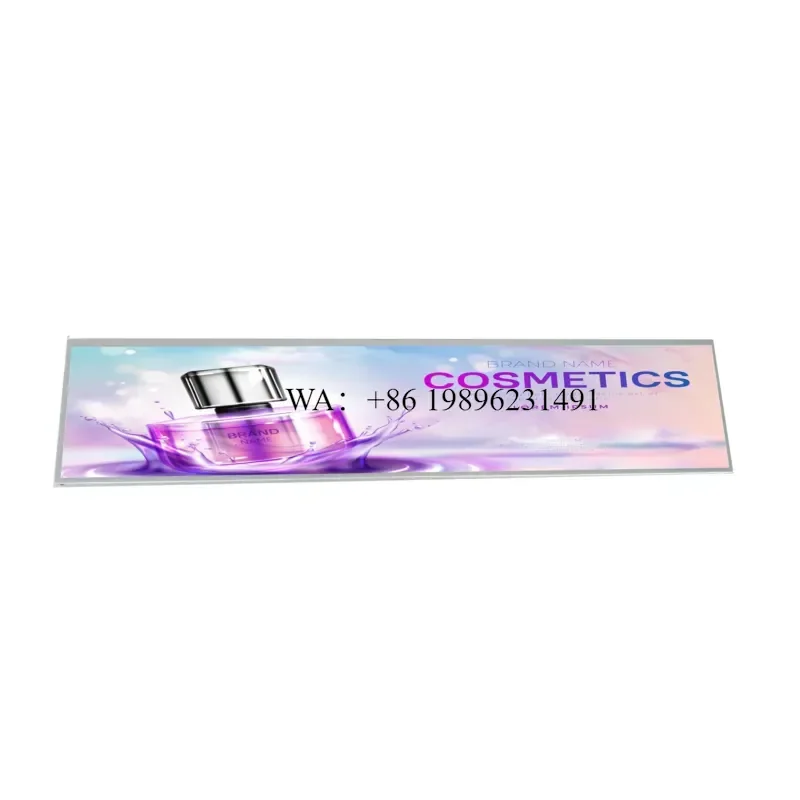 BOE Stretched Bar Shelf Display 1920*360 24 Inch DV240FBM-NB0 Stretched Bar Lcd Ultra Wide LCD Container Display Rack