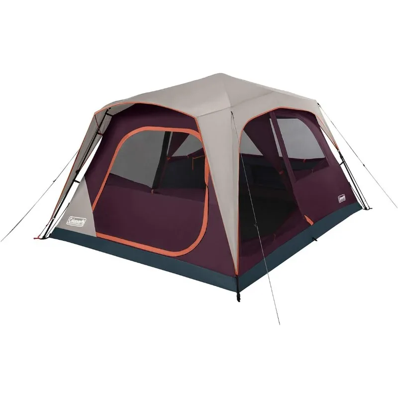 

Skylodge Camping Tent with Instant Setup, 4/6/8/10/12 Person Weatherproof Family Tent with Pre-Attached PolesSports & Outdoors