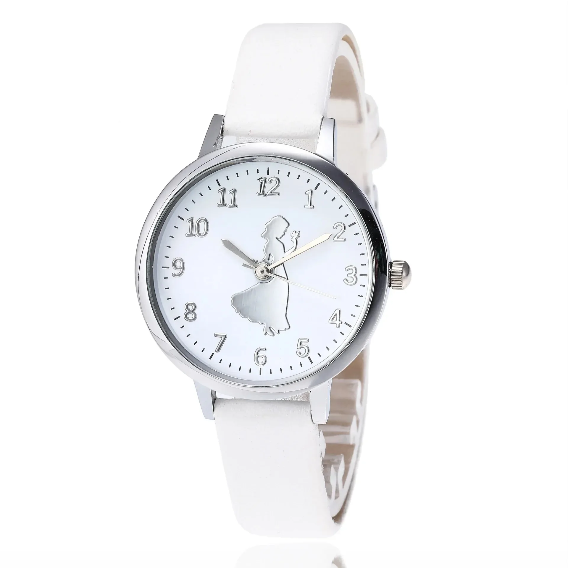 Reloj de pulsera informal Simple para estudiantes, para relojes reloj de cuarzo, esfera de baile para damas, relojes elegantes para niñas, Zegarek Damski