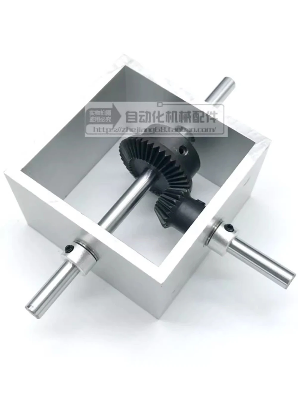 Right Angle Drive Bevel Gear Box 1:2 Micro 90° Reversing Mechanical Angle Indicator Reducer 8MM Shaft 1M 20T 40T