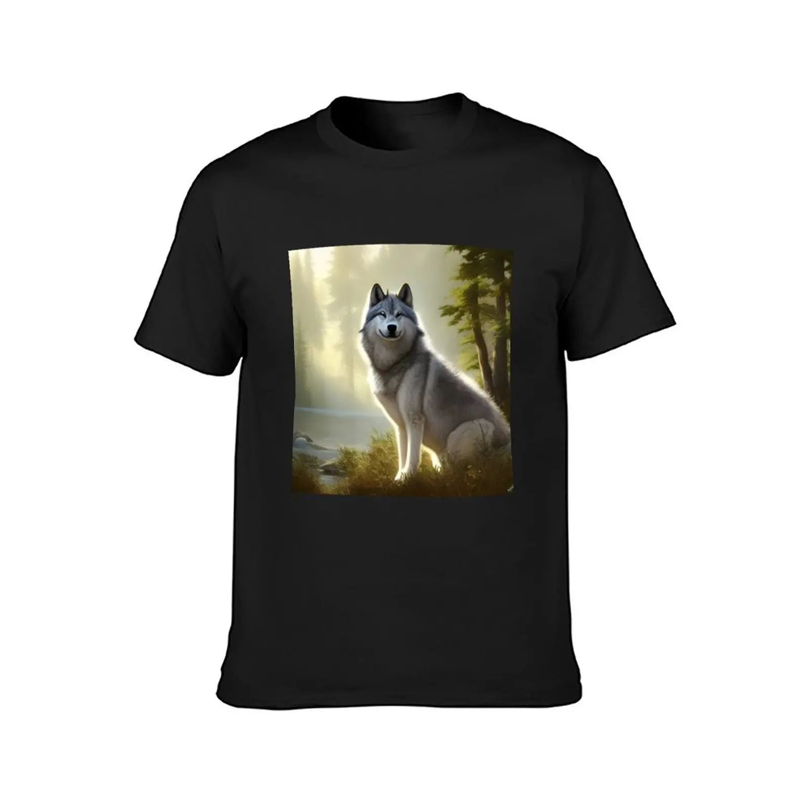 The Timber Wolf T-Shirt for a boy funnys men t shirt