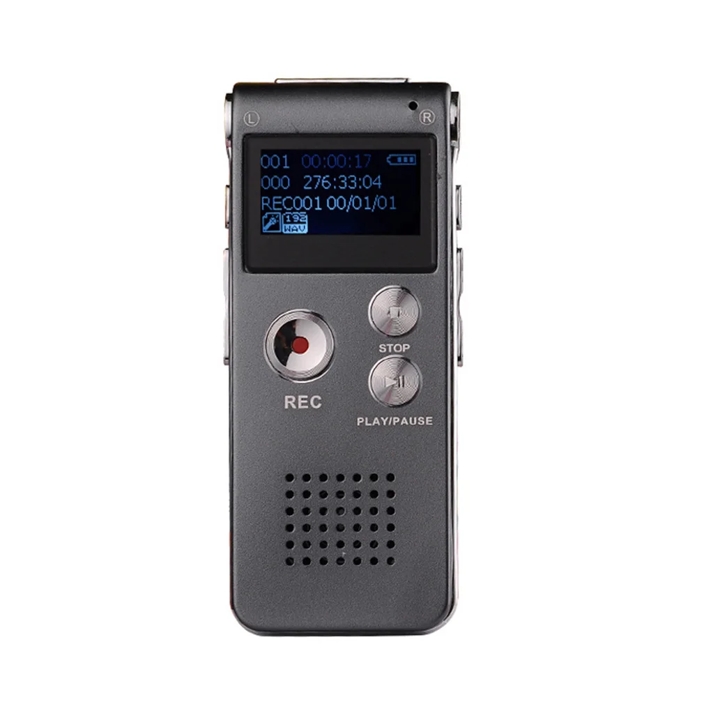 

Hot 8GB/16GB/32GB/64G Voice Recorder Mini Sound Audio Recorder MP3 Player Professional USB Flash Drive Recording Dictaphone