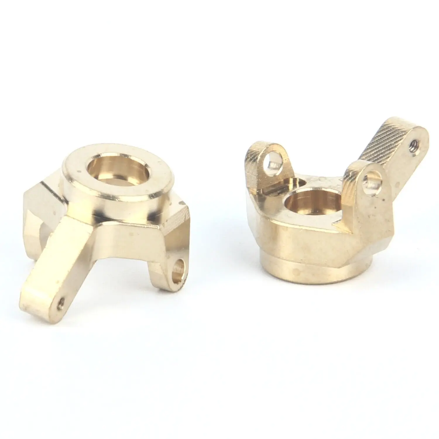 

LCX Racing 1/10 RC Гусеничный ЧПУ Латунный комплект поворотных кулаков передней оси для осевого SCX24 AX24 XC-1 Обновления Запчасти Аксессуары