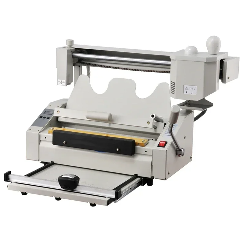 

SG-TB05 Hard Cover Glue Binding Machine With Creasing Function
