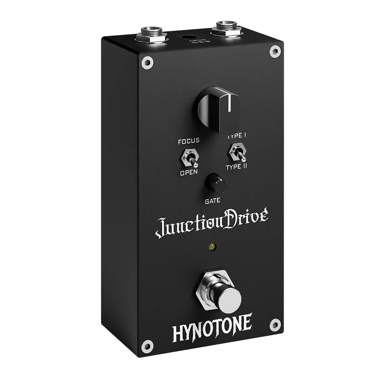 TOPPING JunctionDrive Guitar JFET Boost Pedal Unique JFET Boost Circuit Built-In Innovative Noise Gate Versatile Gain Control