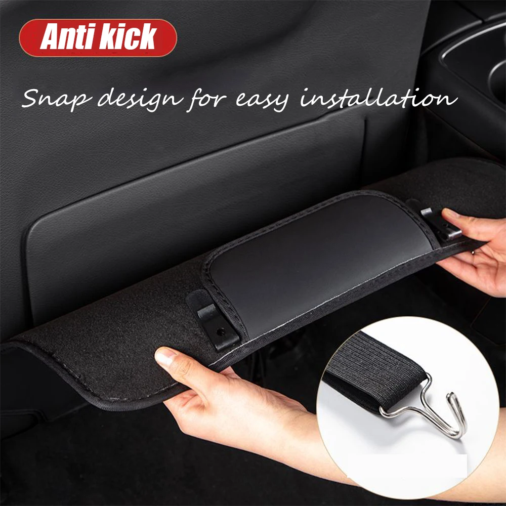 Leather Car Front Seat Rear Anti Kick Dust Board Pad Frame Cover For CHANGAN CS55PLUS CS75PLUS EADO PLUS Accessories