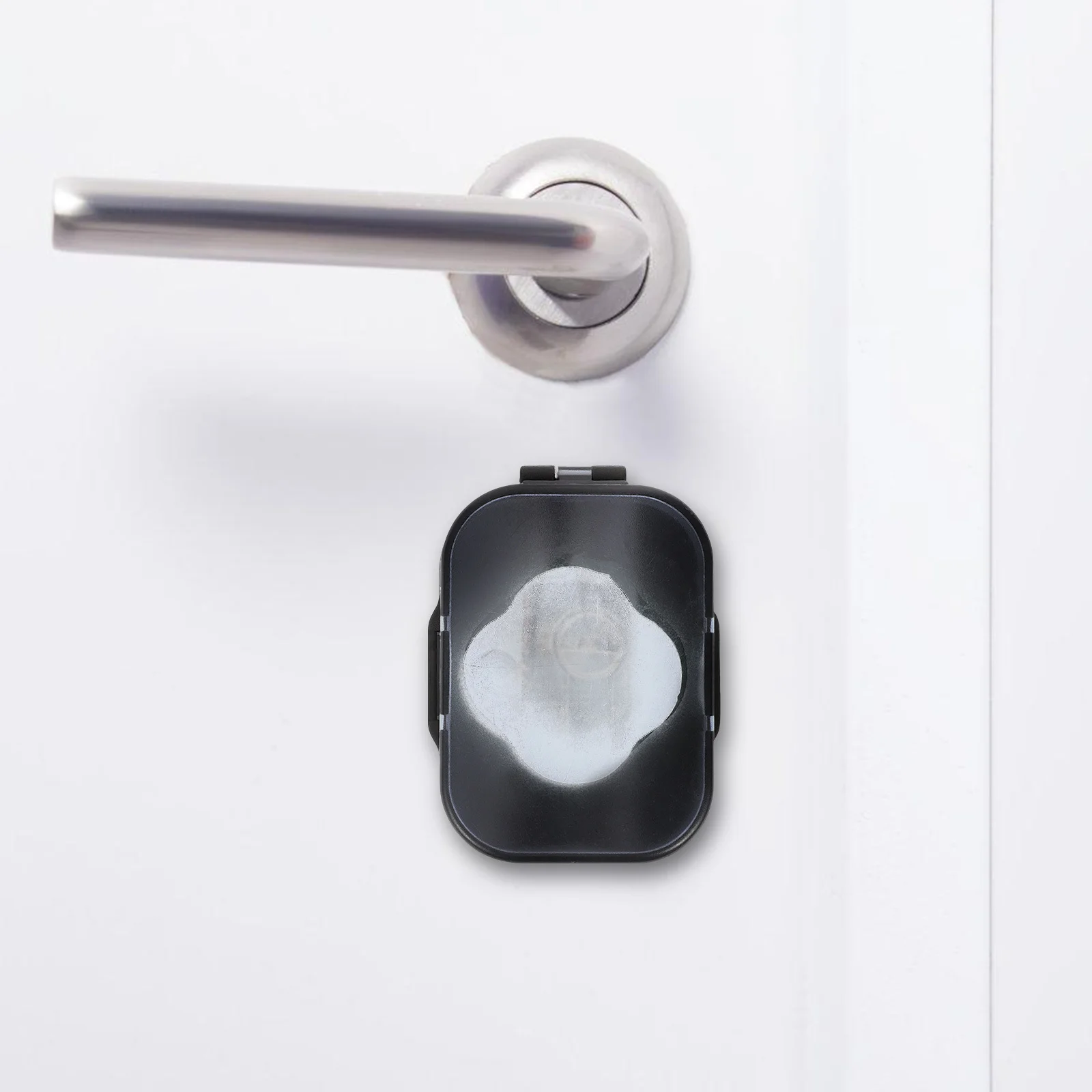 

1Pcs Door Knob Safety Cover Proof Door Lock Cover Safety Handle Lock Prevents Locking Home Accessories