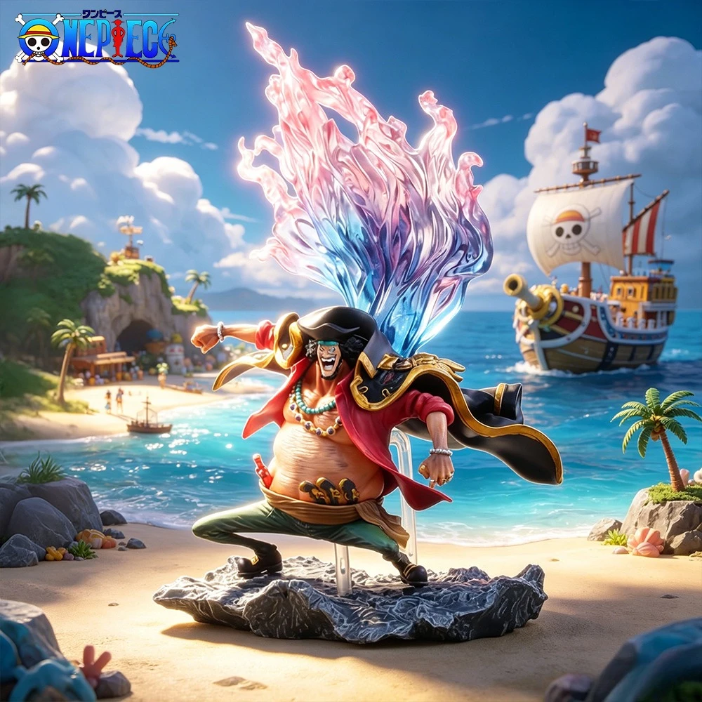 

26cm/10.24in Anime ONE PIECE Figure Marshall D Teach Action Figures PVC Statue Model Collection Toys Gifts