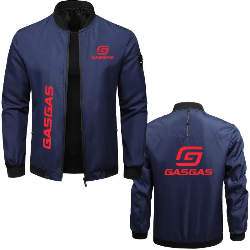 Hurcycles GasGas-Veste tactique pour homme, veste de sport haut de gamme, fermeture éclair, document solide, mode classique, nouveau, 2024