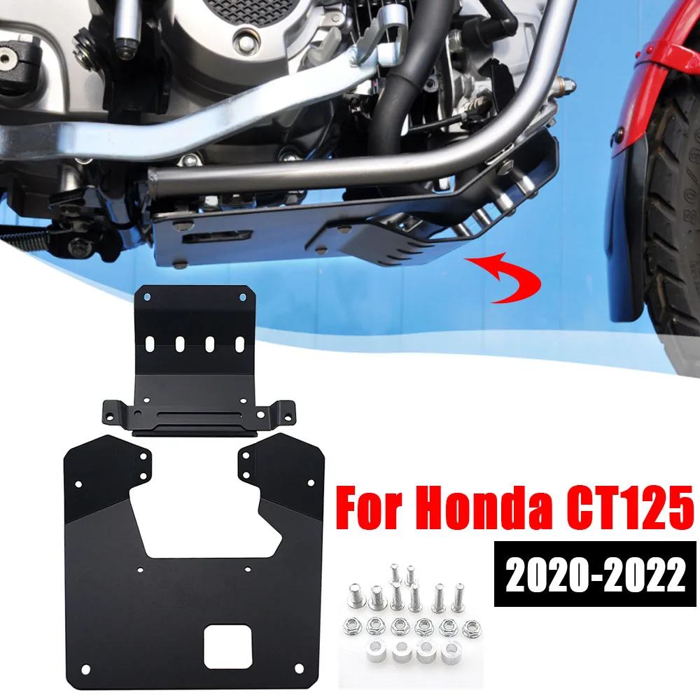 

For Honda CT125 CT 125 2020-2022 Motorcycle Under Engine Base Chassis Cover Skid Plate Belly Pan Protector