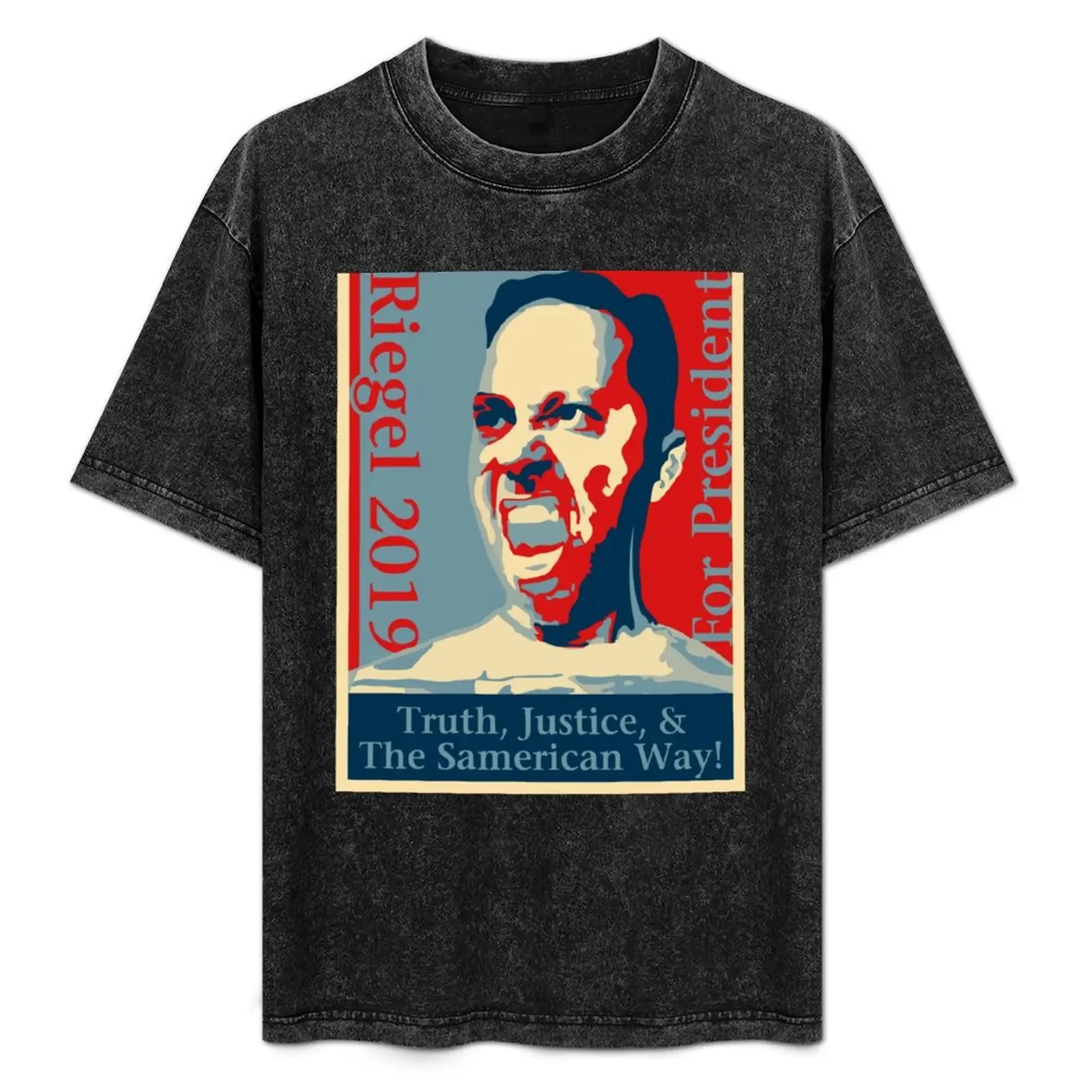 

Sam Riegel 2019 for President of D&D Beyond - Ver 2 T-Shirt summer clothes vintage oversized t shirt men