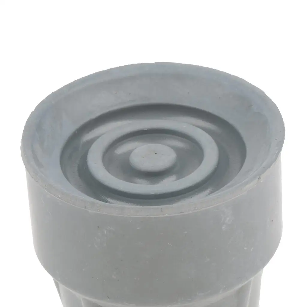 Hiking Walking Stick Rubber Tip Non Slip Cap Cover Protector for Cane Crutch Stools and Folding Sticks