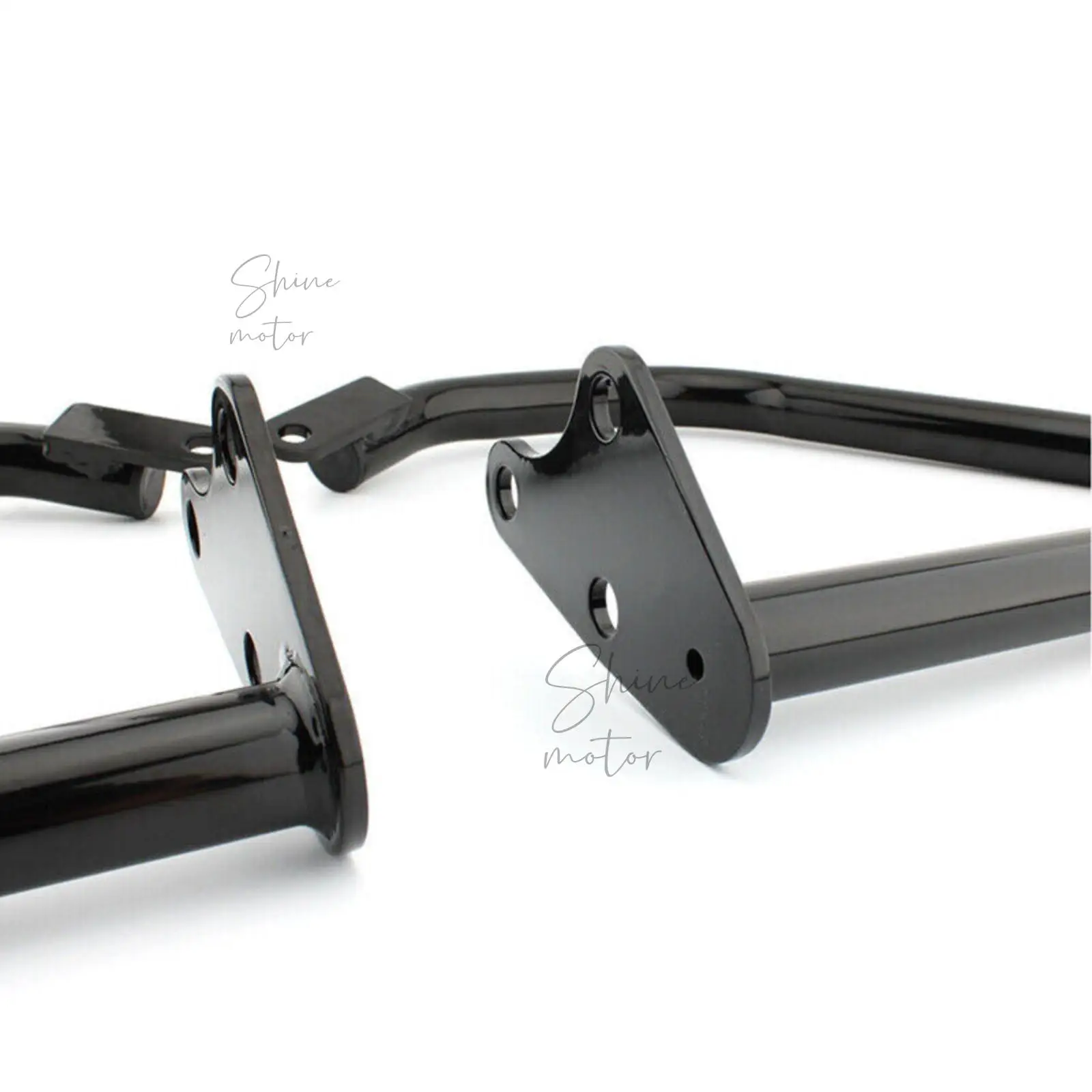 For Honda GB350 NC59 2021 2022 Black  Steel Motorcycle Engine Guard  Crash Bar Bumper