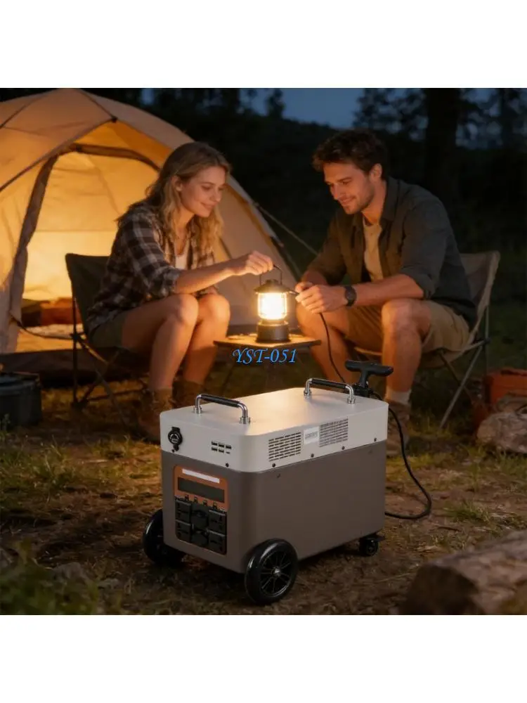 

E15A Convenient Mobile 1000W Energy Supplier With Secure Grip And Rollers