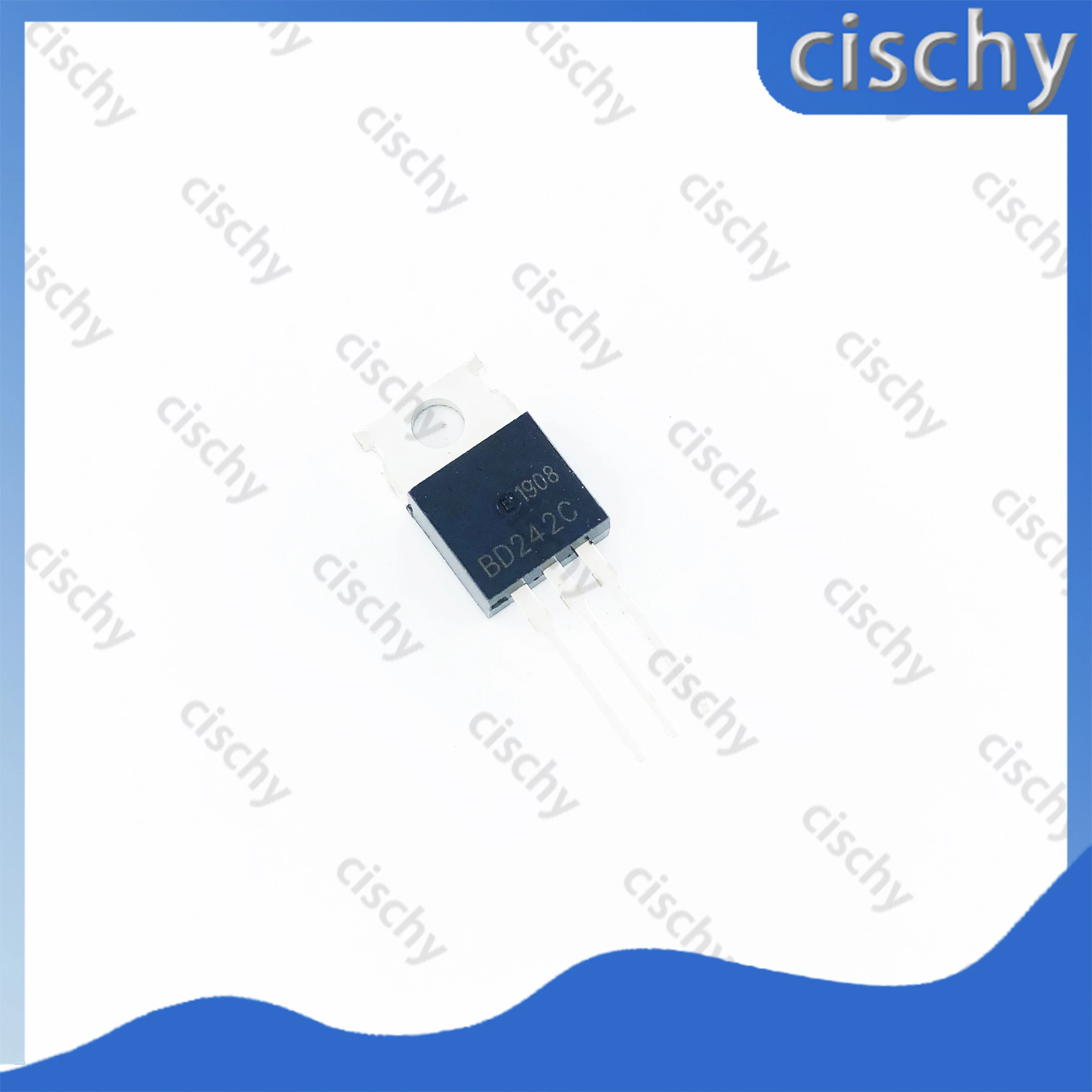 10Pcs/lot BD242 BD242C 100V 3A TO-220 new and original In Stock