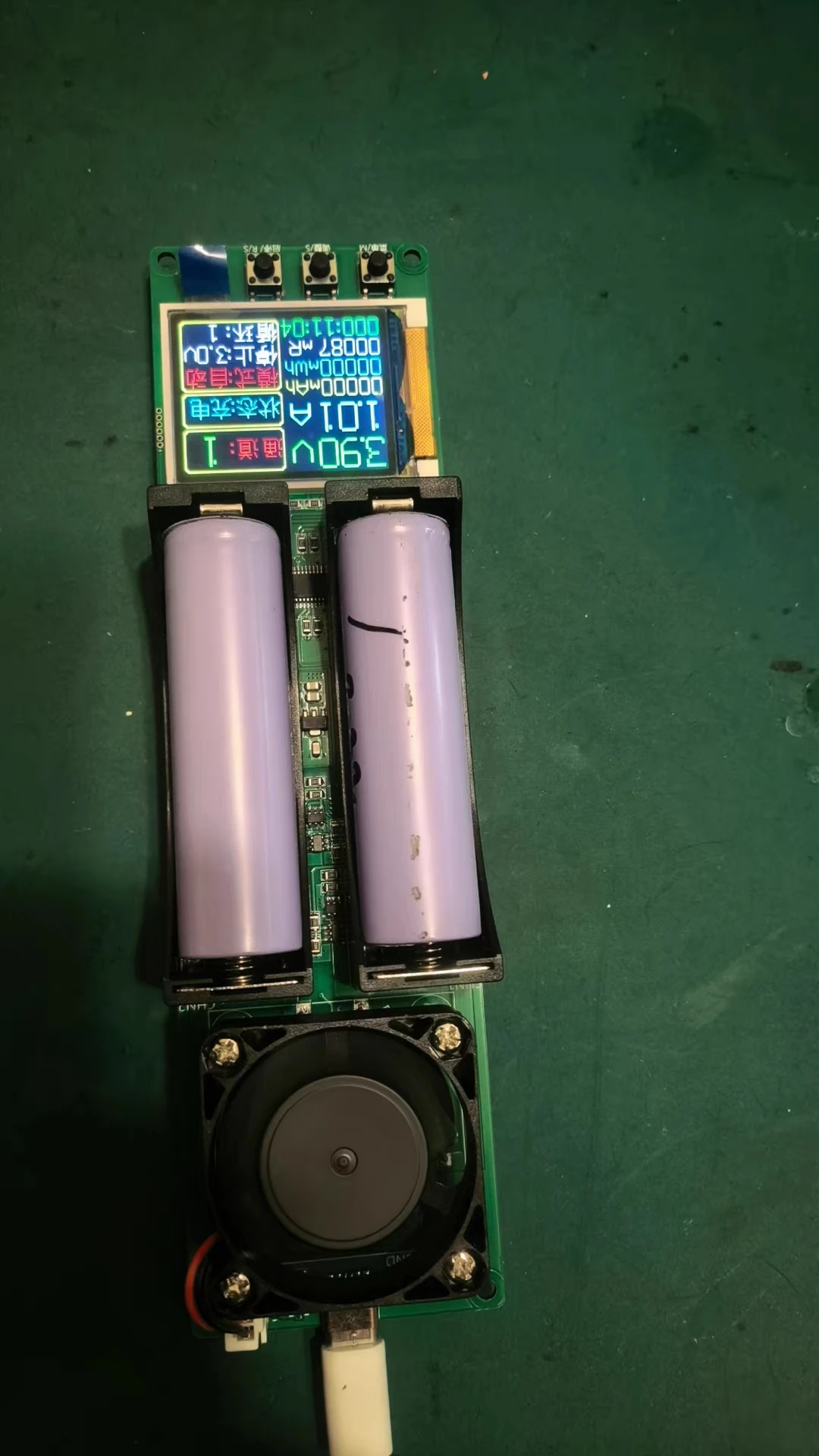 High Accuracy 18650 Battery Capacity Tester 2 Channel 21700 Cell Evaluation Power Tool Battery Health Check