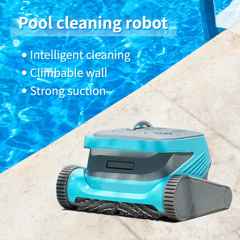 Commercial Automatic Pool Vacuum Cleaner With Swimming Pool Cleaning Accessories