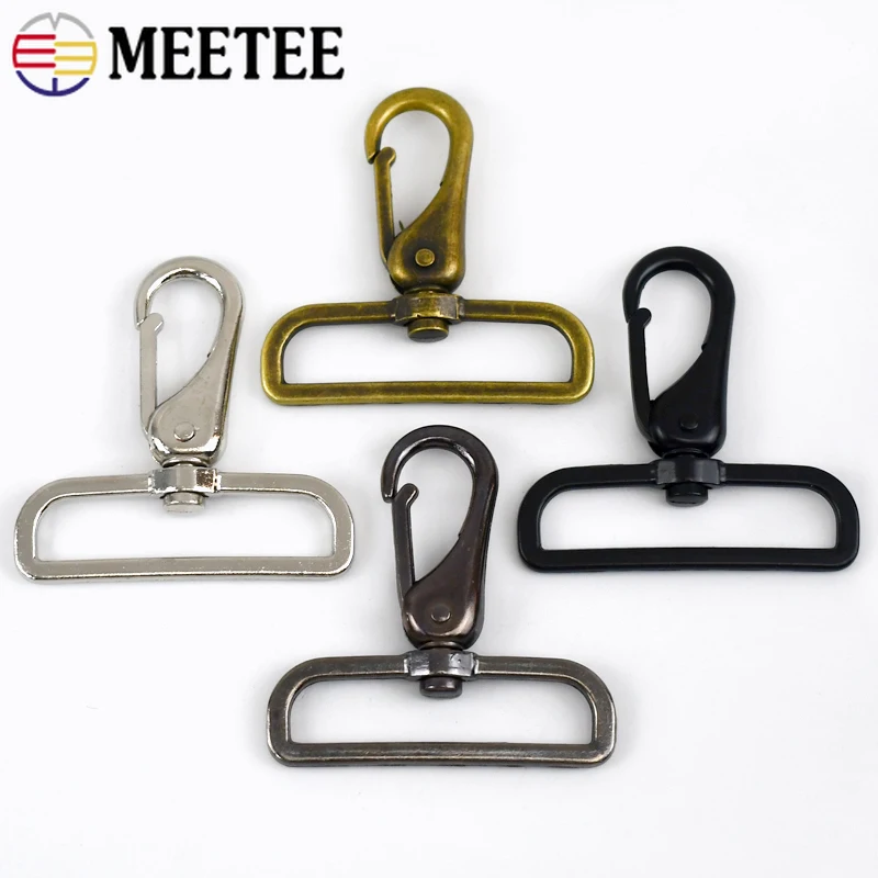 2-5Pcs 50mm Metal Buckles for Bag Strap Swivel Lobster Clasp Handbag Belt Trigger Clips Buckle Leather Snap Hook DIY Accessories