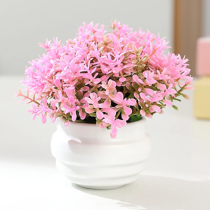 Artificial Eucalyptus Milan Potted Plant Fake Greenery Photo Scene Props Home Decor Flowerpot Desktop Ornament Accessories