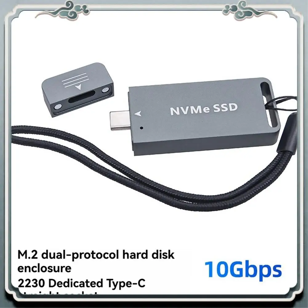 

Корпус SSD премиум-класса M.2 2230 Корпус SSD M.2 Корпус внешнего жесткого диска с двойным протоколом