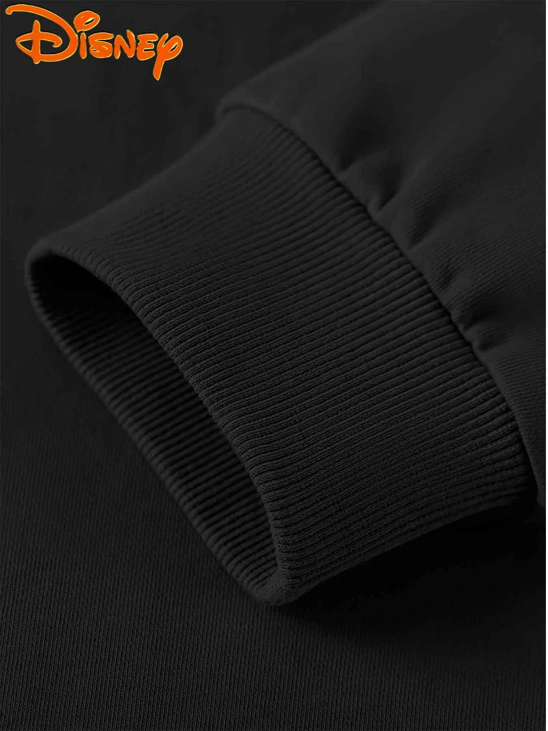 Disney Mickey en Minnie print damesmode hoodie herfst en winter print ontwerp rits capuchon casual damestop