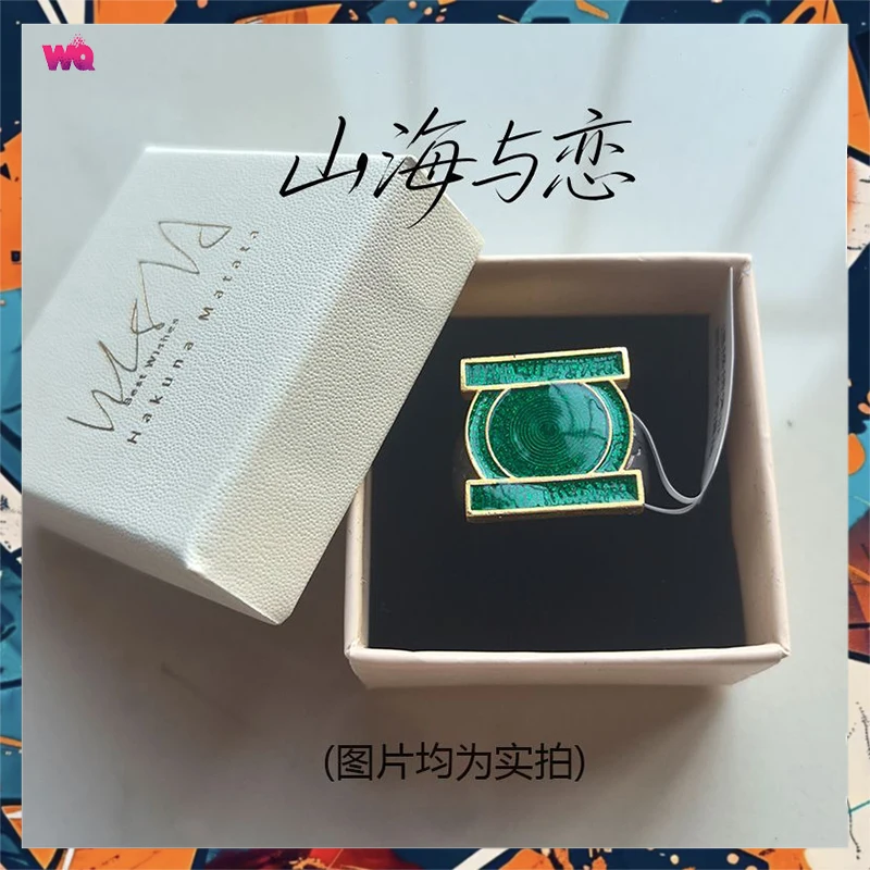 Hot Sale John Stewart Green Lantern Ring Halloween Props High Quality Metal Ring Jewelry Accessories Halloween Cosplay Gifts
