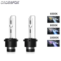 CROSSFOX 2x 35W D2S xenón D2R HID Kit de conversión de 3000k 4300k 5000k 6000k 8000K 10000k 12000k 55W bombilla de coche Faro de reemplazo
