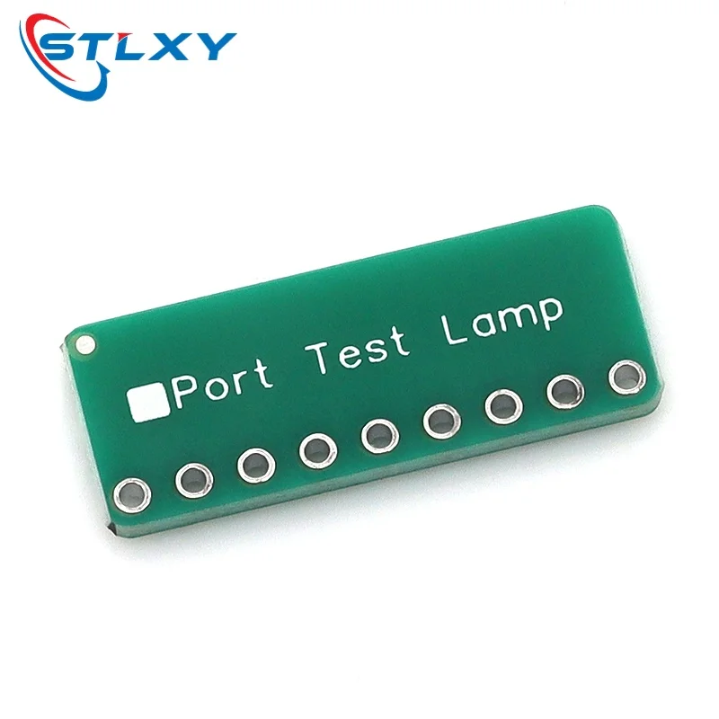 Stlxy 1pcs 8-segment LED Port Test Lamp Indicator Red/Green/Blue Colors Running Water Port Test Lamp LED Display Module