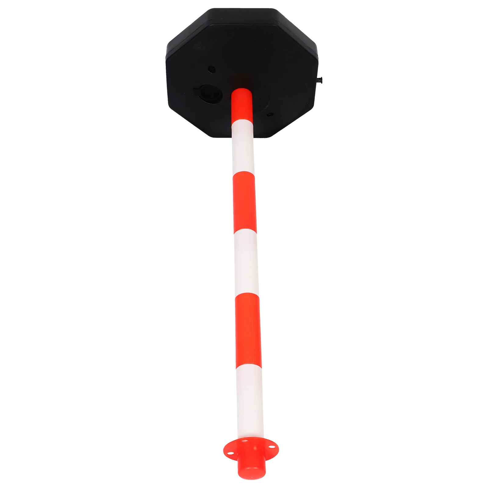 Water-filled Warning Column Safety Barrier Cone Post Cones with Fillable Base Pile Pe Traffic Security Driveway Guard