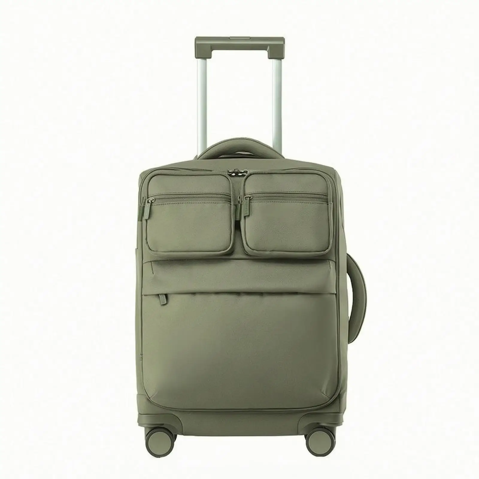 Travel Luggage Set with Spinner Wheels and Telescopic Handle for Easy Mobility in Airports