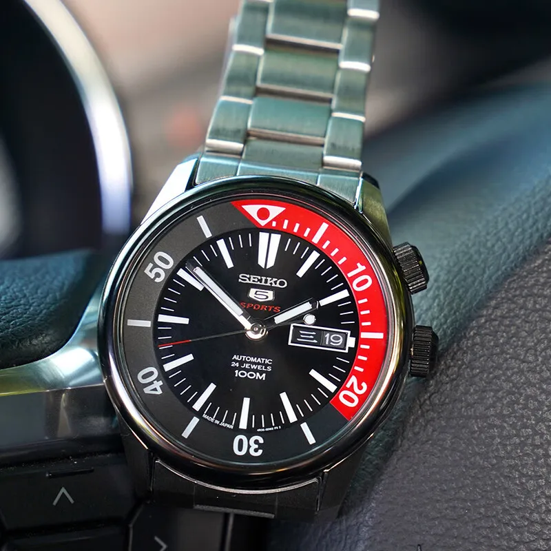 Original japão seiko relógio masculino prospex esportes relógios mecânico automático watch10bar à prova dwaterproof água luminosa