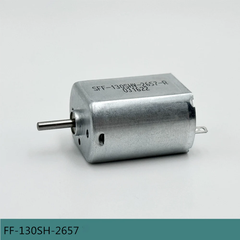 Mini FF-130SH-2657 Motor DC 1.5V 3.7V 5V 20000RPM High Speed Large Torque Precious Metal Brush Four-wheel Drive Car Model