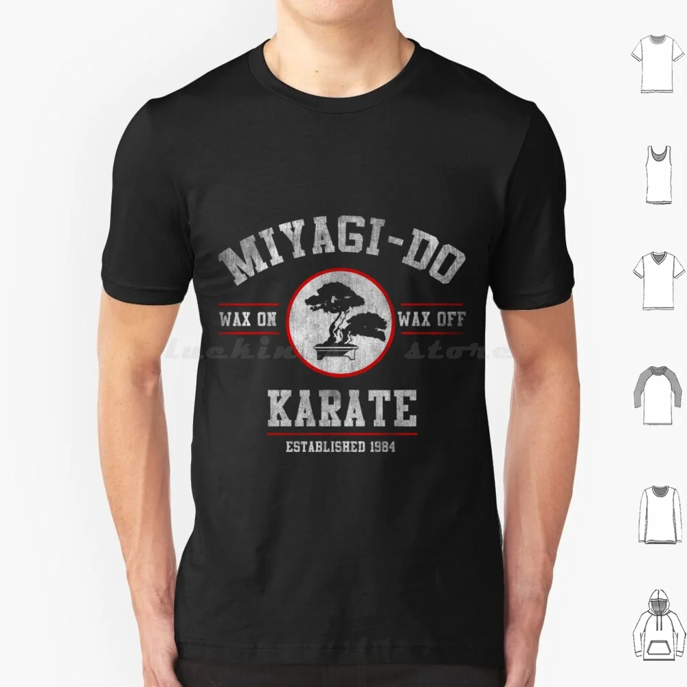 Karate Kid T-Shirtmiyagi Do Karate Kid Wax On Wax Off T Shirt Cotton Men Women Diy Print Karate Kid T Shirtmiyagi Do Karate Kid