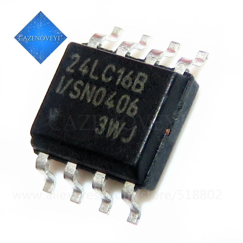 Good product (5piece) 24LC16BT-I/SN 24LC16B-I/SN 24LC16B-E/SN 24LC16BI 24LC16 In Stock Can provide image reference