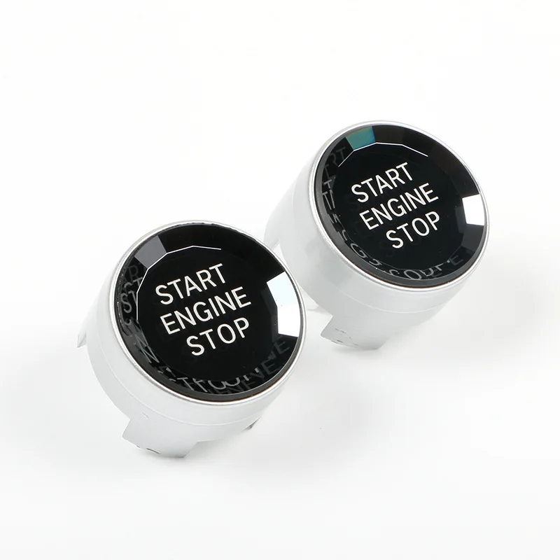 Crystal Start Stop Engine Button For BMW 1 2 3 4 5 6 7 Series X1 X3 X4 X5 X6 F G Chassis Replacement