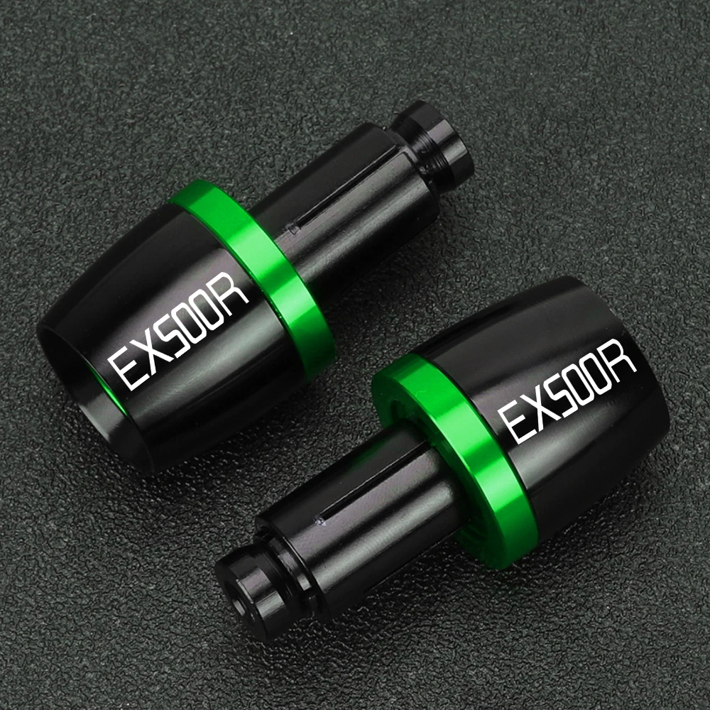 For Kawasaki EX500R EX 500R 1990~2009 2008 2007 2006 2005 Motorcycle Accessories Handlebar Grips Ends Handle Bar Cap End Plug