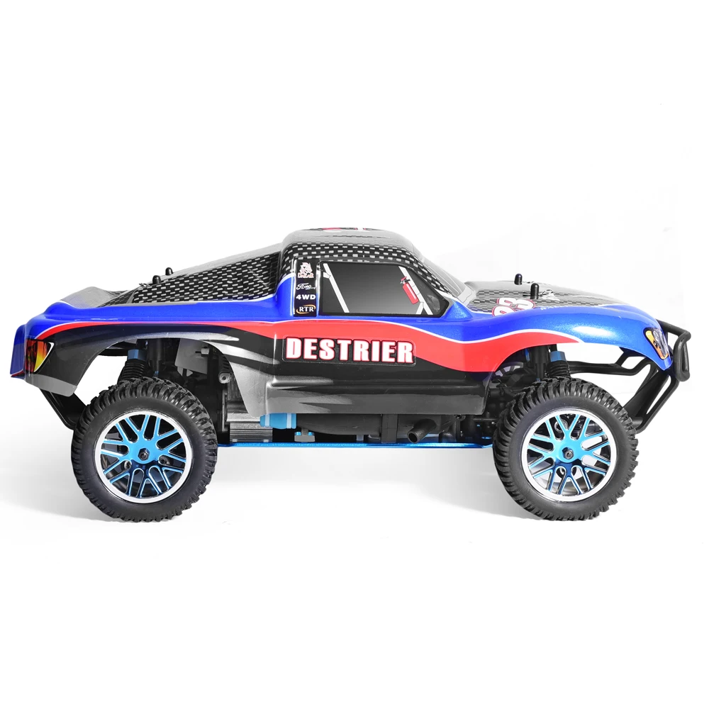 HSP 94155 1:10 Scale 4wd Two Speed Off Road Short Course Truck Nitro Gas Power High Speed Hobby Remote Control Car