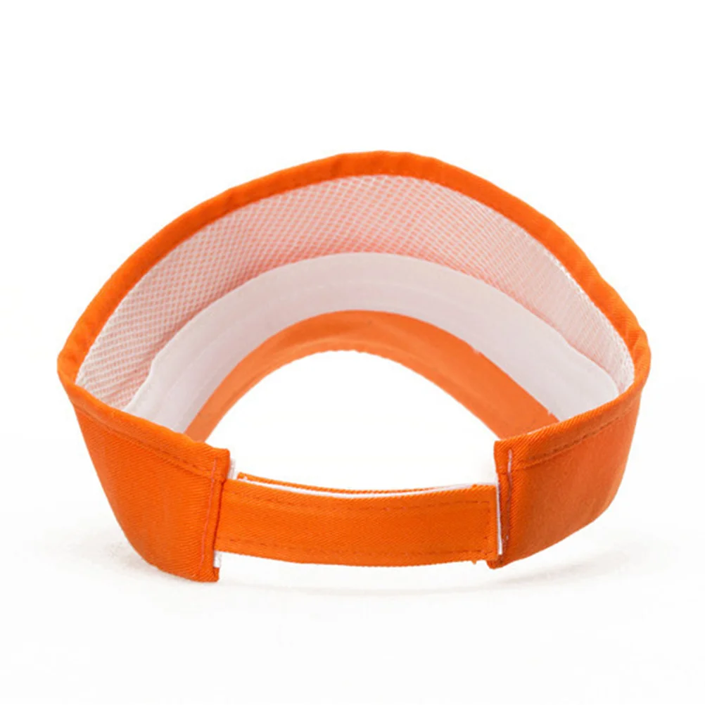 قبعة رياضية قابلة للتعديل للحماية من الأشعة فوق البنفسجية، مريحة ومتينة وخفيفة الوزن للصيف في الهواء الطلق للرجال والنساء باللون البرتقالي #1