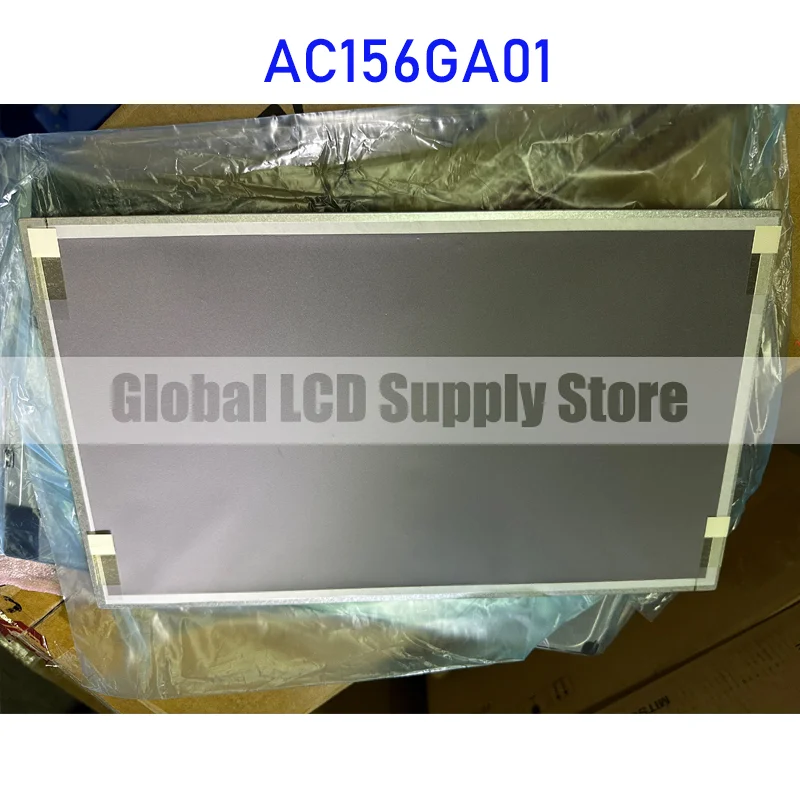 AC156GA01 15.6 Inch LCD Display Screen Panel Original for Mitsubishi 20 Pins Connector Brand New and Fast Shipping 100% Tested