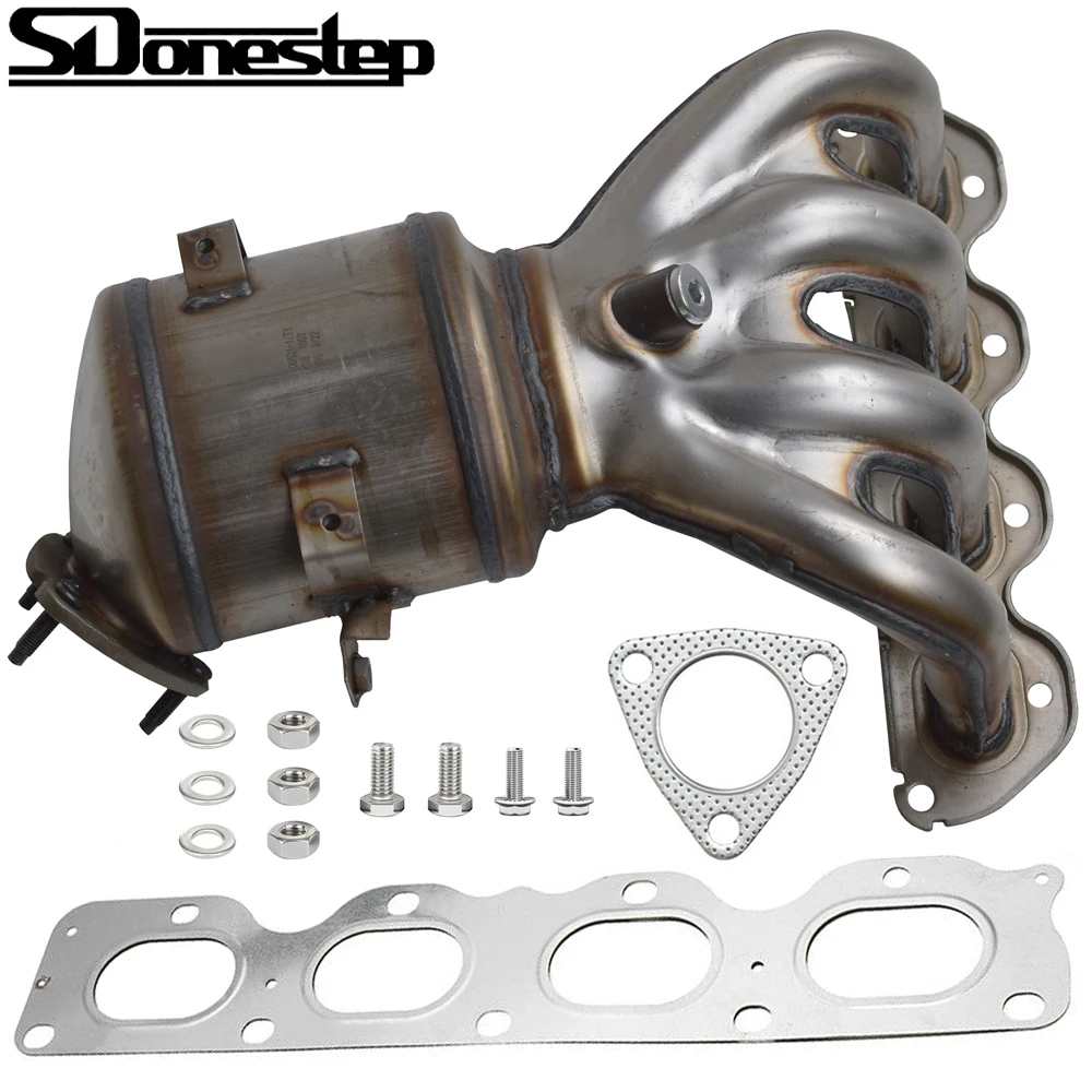 

Catalytic Converter Exhaust Manifold w/Gasket Set For 2009-2011 Chevy Pontiac G3 1.6L