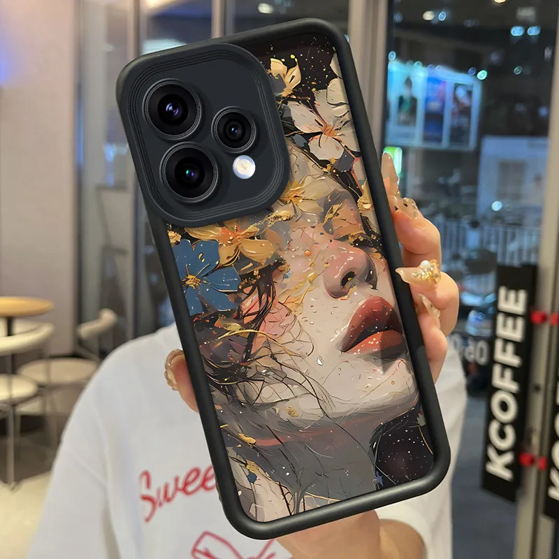 Lucky Romantic Sunrise Pattern Phone Case For OPPO Reno15 5G/Reno15C 5G Shockproof Soft Cover For OPPO Reno15 F FS 5G Case