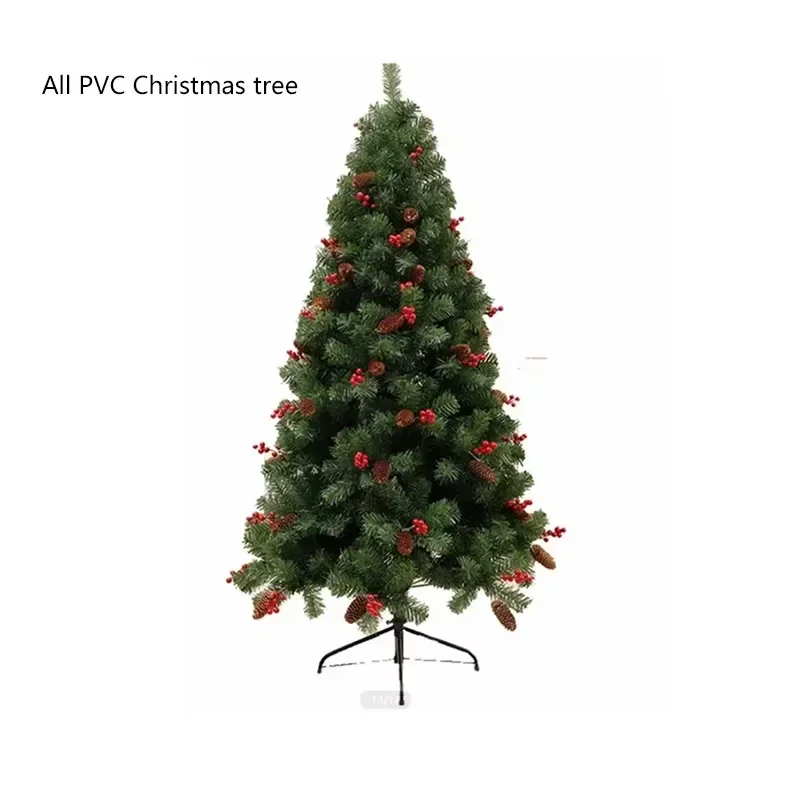 

PVC Christmas Tree Pinecone Decoration Home Decoration Indoor and Outdoor Decorations 120cm-270cm