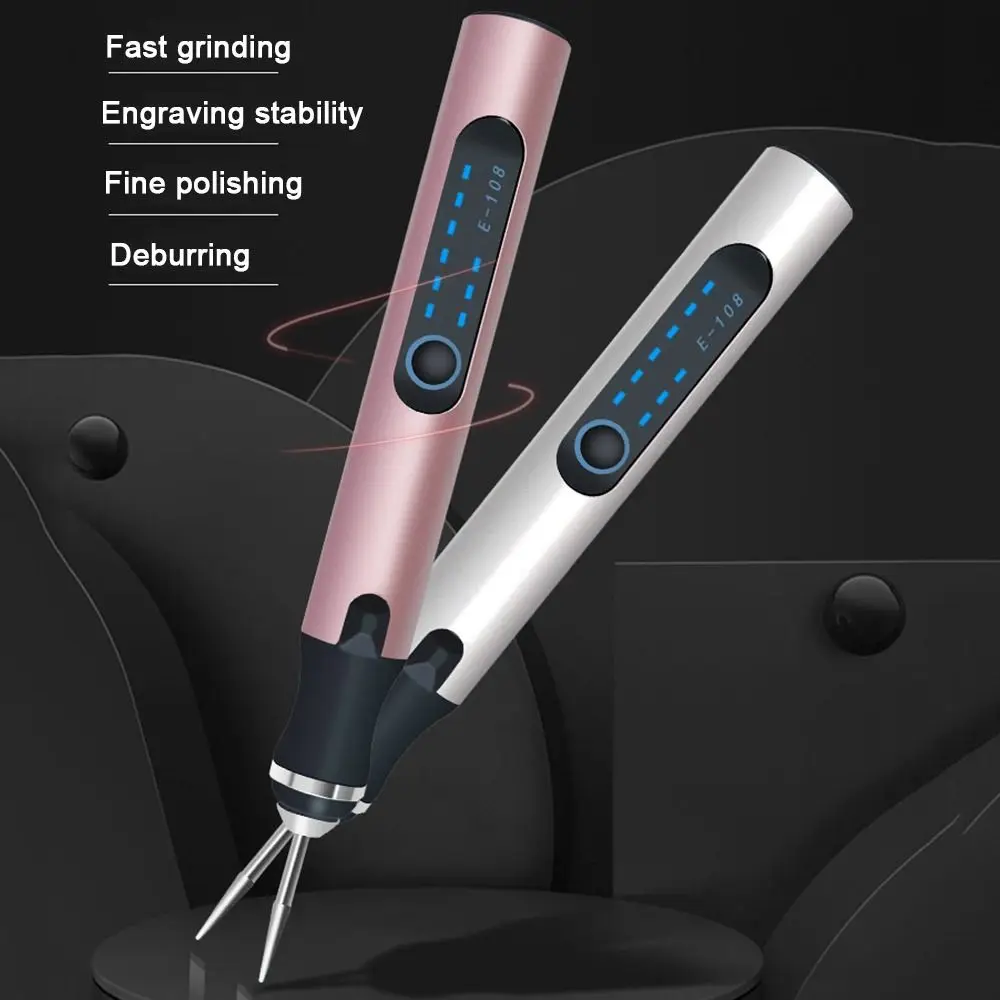 

3 Speed Regulation Engraving Pen Set Rechargeable Fine Carving Small Electric Grinder Portable Multi-purpose