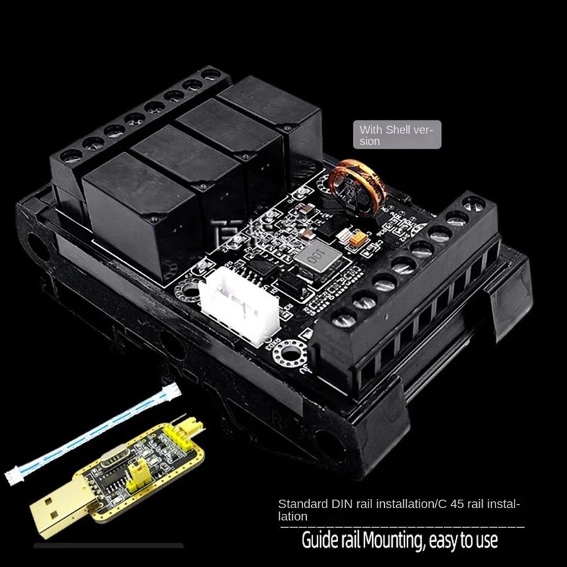 Módulo PLC de placa de control industrial PLC A53M FX1N-10MR