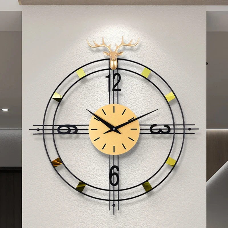 Kreative Digitale Wand Uhr Wohnzimmer Luxus Restaurant Stille Nordic Mechanismus Uhr Wand Große Größe Reloj Pared Home Design